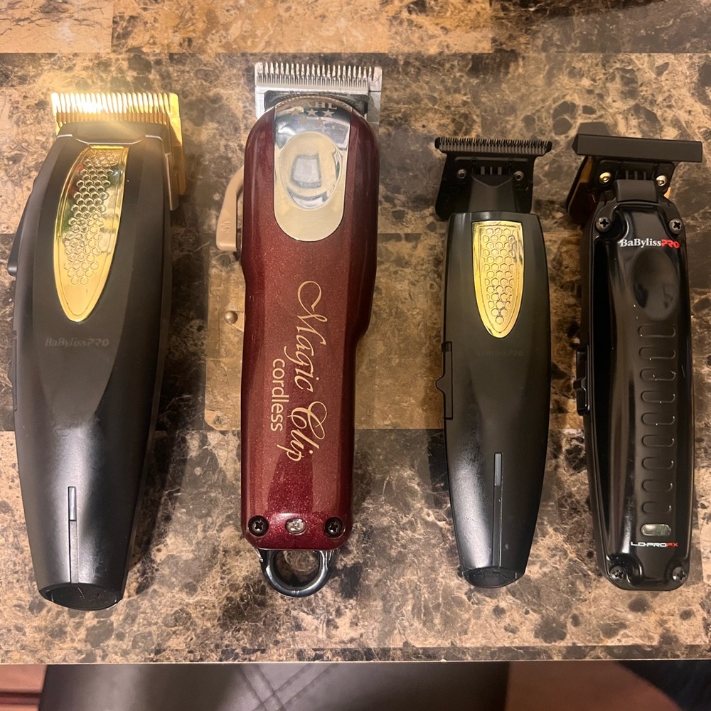 Cordless Hair Clipper - Maroon